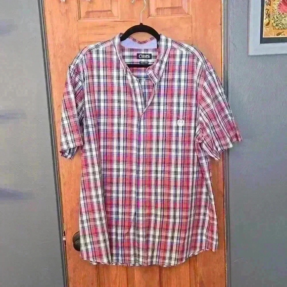 Plaid Chaps Button Down - Picture 2 of 6